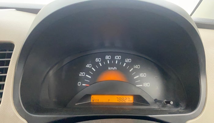 2015 Maruti Wagon R 1.0 LXI, Petrol, Manual, 78,805 km, Odometer Image