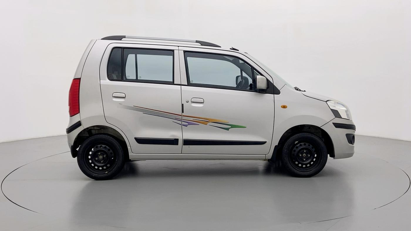 2017 Maruti Wagon R 1.0 VXI, Petrol, Manual, 13,642 km, Right Side View