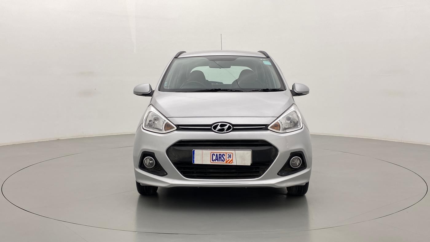 2016 Hyundai Grand i10 ASTA 1.2 (O) VTVT, Petrol, Manual, 27,659 km, Front