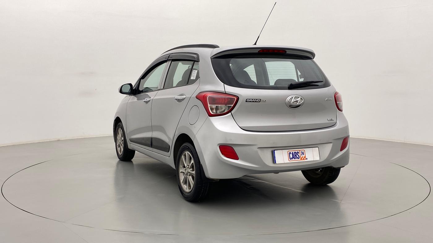 2016 Hyundai Grand i10 ASTA 1.2 (O) VTVT, Petrol, Manual, 27,659 km, Left Back Diagonal