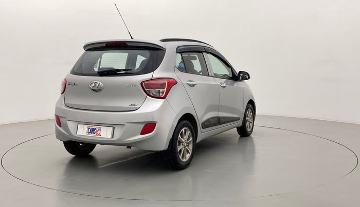 2016 Hyundai Grand i10 ASTA 1.2 (O) VTVT, Petrol, Manual, 27,659 km, Right Back Diagonal