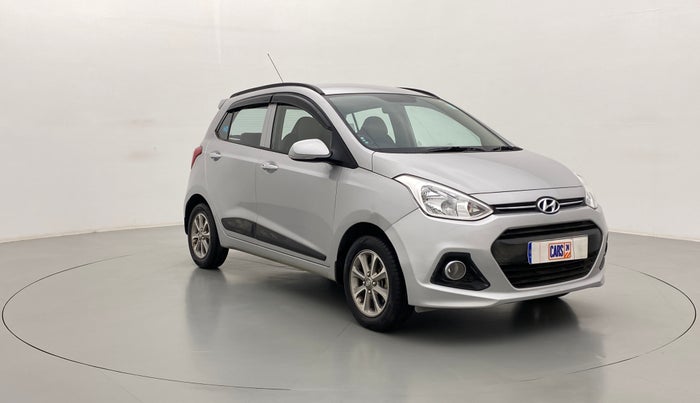 2016 Hyundai Grand i10 ASTA 1.2 (O) VTVT, Petrol, Manual, 27,659 km, Right Front Diagonal