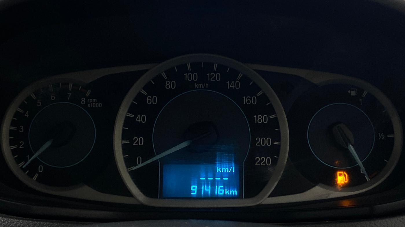 2016 Ford New Figo TREND 1.2 PETROL, Petrol, Manual, 91,413 km, Odometer Image