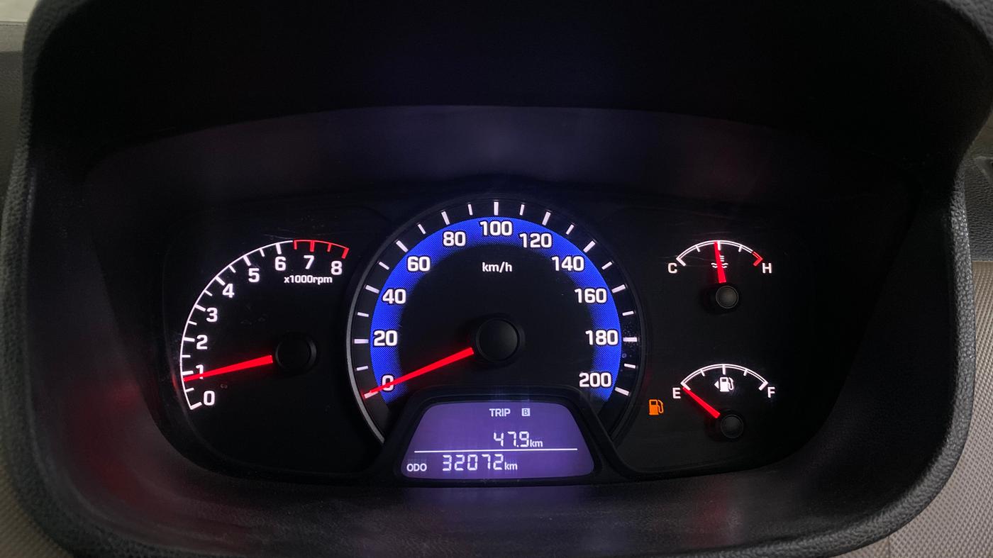 2014 Hyundai Xcent S 1.2, Petrol, Manual, 32,025 km, Odometer Image