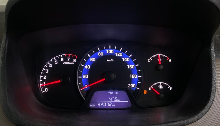 2014 Hyundai Xcent S 1.2, Petrol, Manual, 32,025 km, Odometer Image