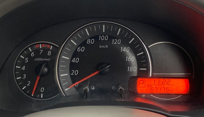 2014 Nissan Micra XV CVT, Petrol, Automatic, 67,138 km, Odometer Image