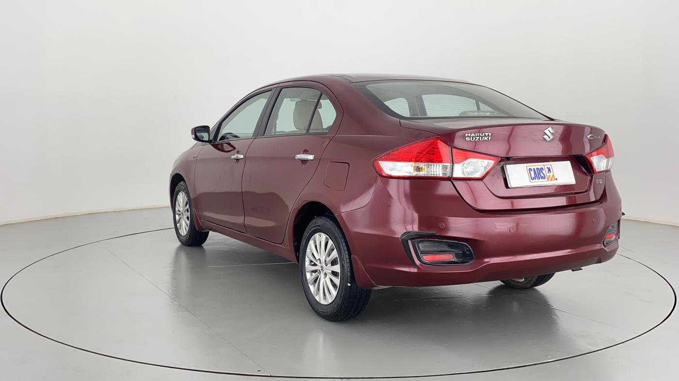 2014 Maruti Ciaz ZXI, Petrol, Manual, 50,071 km, Left Back Diagonal