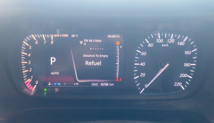 2023 Tata ALTROZ XZA PLUS, Petrol, Automatic, 30,753 km, Odometer Image