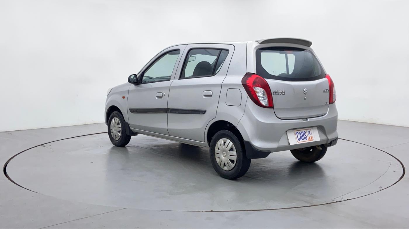 2014 Maruti Alto 800 LXI, Petrol, Manual, 55,082 km, Left Back Diagonal (45- Degree) View