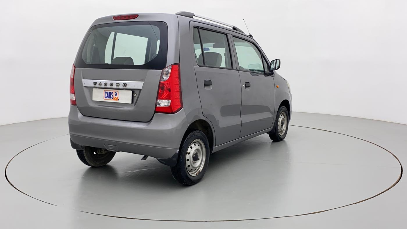 2010 Maruti Wagon R 1.0 LXI, Petrol, Manual, 45,868 km, Right Back Diagonal