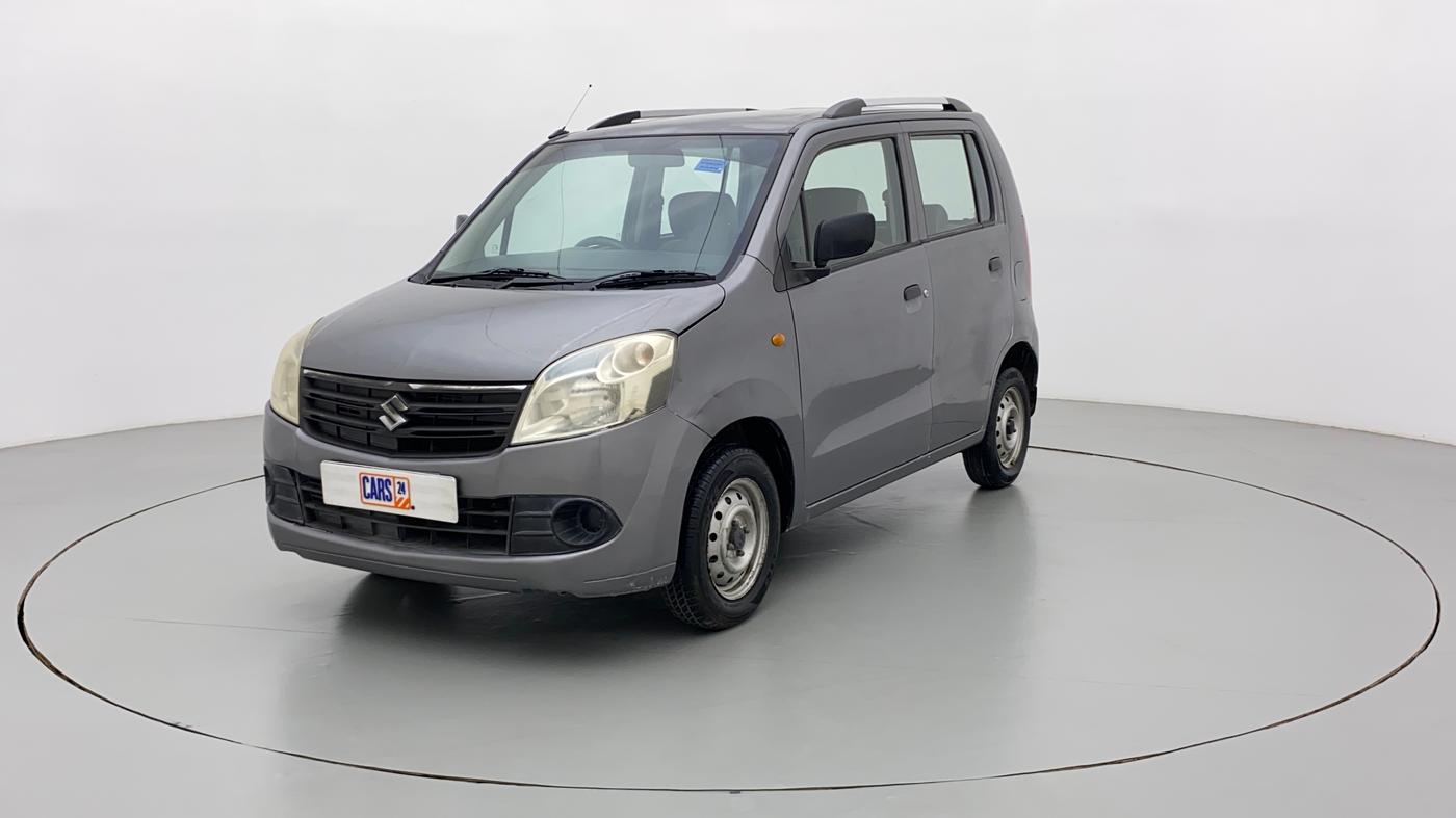 2010 Maruti Wagon R 1.0 LXI, Petrol, Manual, 45,868 km, Left Front Diagonal