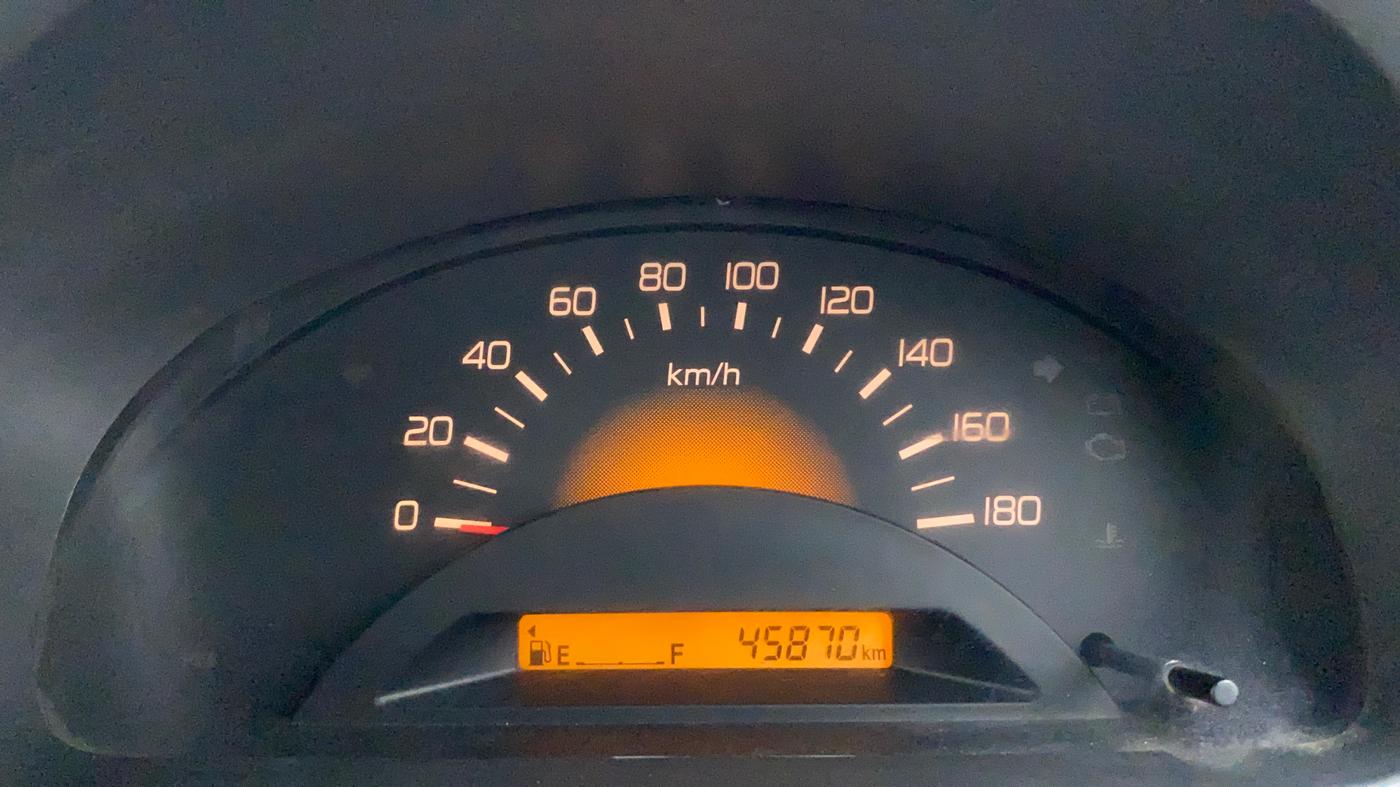 2010 Maruti Wagon R 1.0 LXI, Petrol, Manual, 45,868 km, Odometer Image