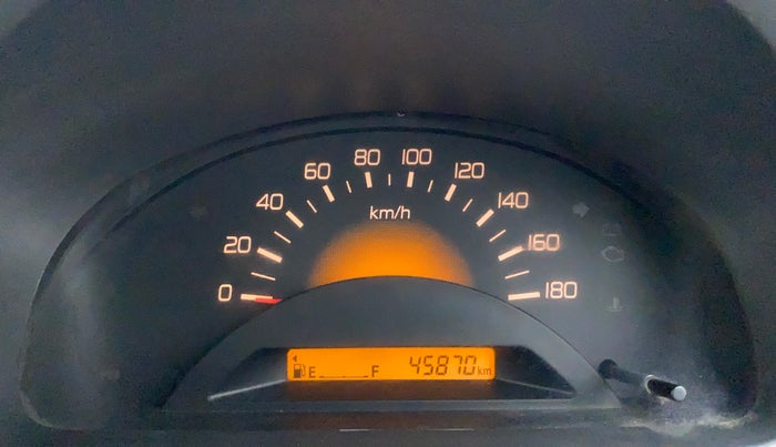 2010 Maruti Wagon R 1.0 LXI, Petrol, Manual, 45,868 km, Odometer Image