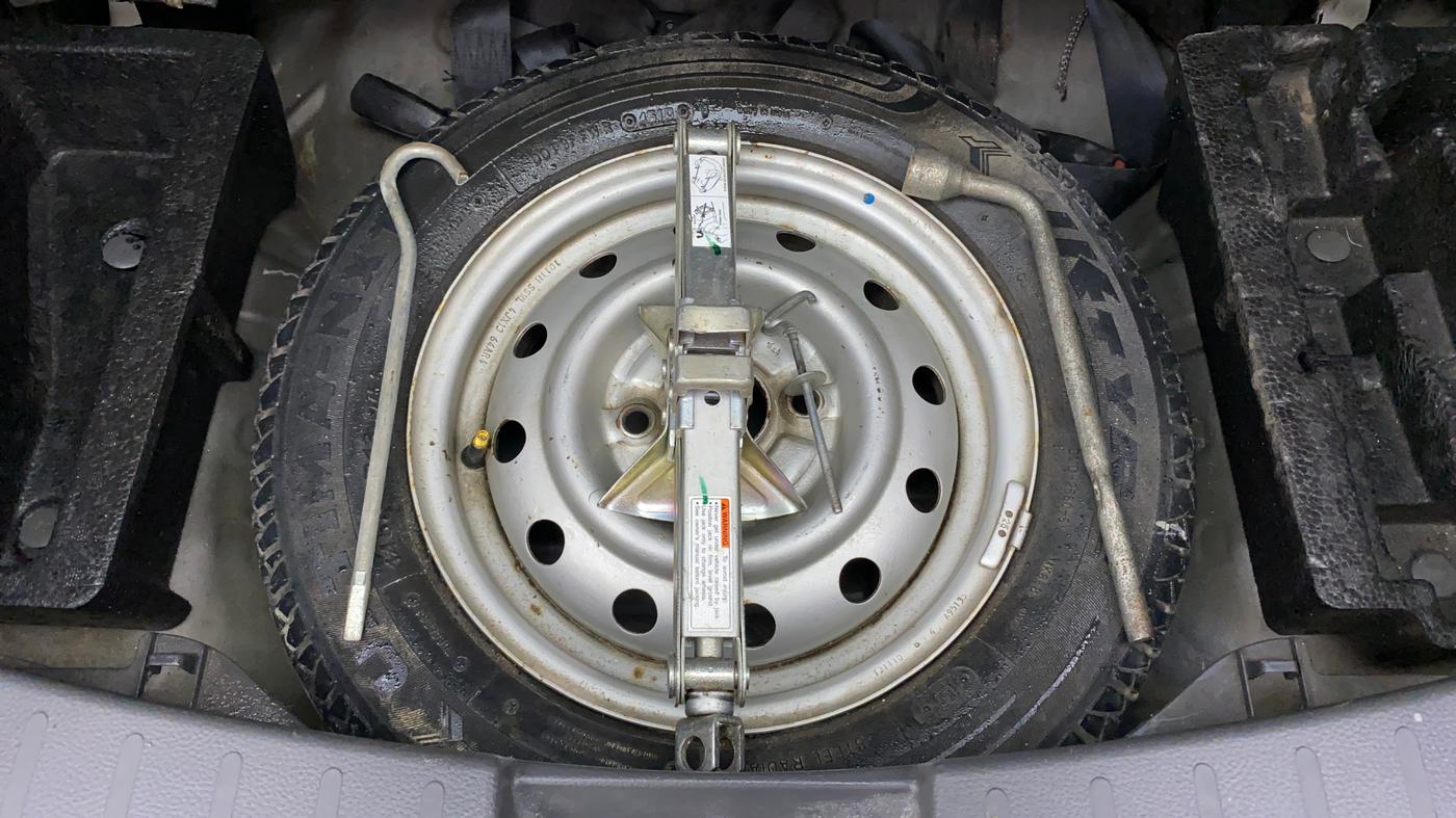 2010 Maruti Wagon R 1.0 LXI, Petrol, Manual, 45,868 km, Spare Tyre