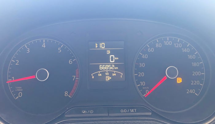 2017 Volkswagen Polo HIGHLINE1.2L, Petrol, Manual, 66,810 km, Odometer Image