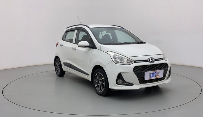 2017 Hyundai Grand i10 ASTA 1.2 KAPPA VTVT, Petrol, Manual, 65,442 km, Right Front Diagonal