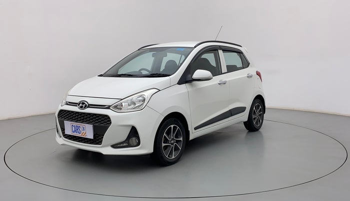 2017 Hyundai Grand i10 ASTA 1.2 KAPPA VTVT, Petrol, Manual, 65,442 km, Left Front Diagonal