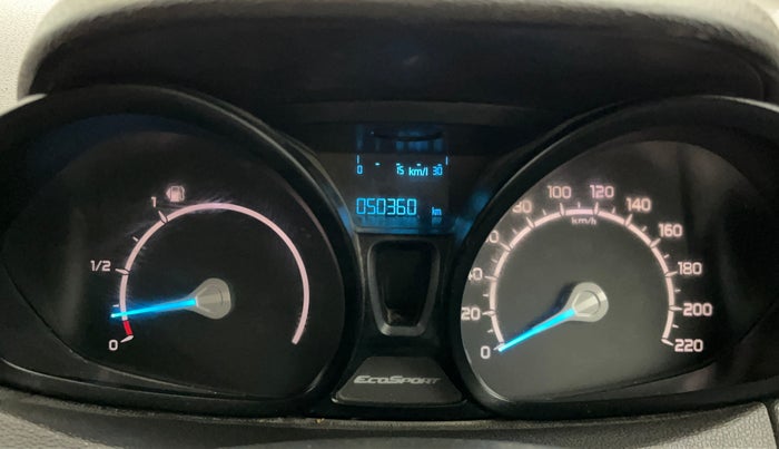 2016 Ford Ecosport AMBIENTE 1.5L PETROL, Petrol, Manual, 50,341 km, Odometer Image