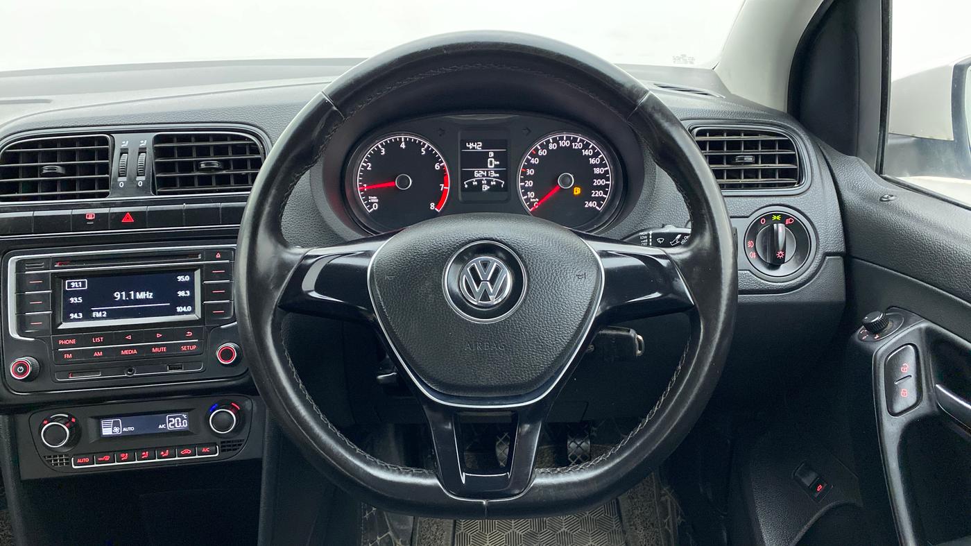 2020 Volkswagen Vento COMFORTLINE 1.0 TSI MT, Petrol, Manual, 62,562 km, Steering Wheel Close Up