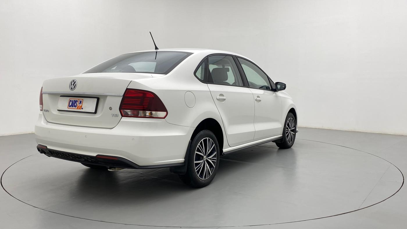 2020 Volkswagen Vento COMFORTLINE 1.0 TSI MT, Petrol, Manual, 62,562 km, Right Back Diagonal