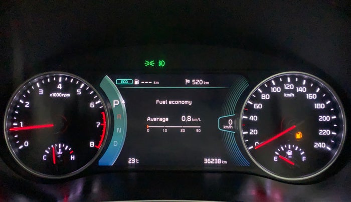 2020 KIA SELTOS 1.4 GTX+ TURBO GDI PETROL AT, Petrol, Automatic, 36,632 km, Odometer Image