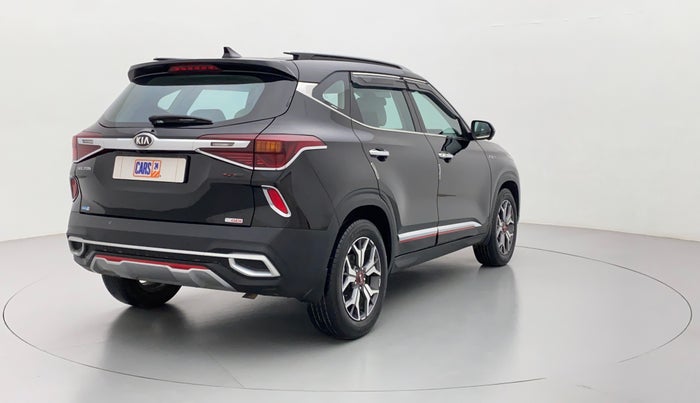 2020 KIA SELTOS 1.4 GTX+ TURBO GDI PETROL AT, Petrol, Automatic, 36,632 km, Right Back Diagonal