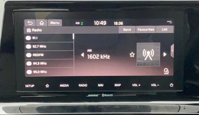 2020 KIA SELTOS 1.4 GTX+ TURBO GDI PETROL AT, Petrol, Automatic, 36,632 km, Infotainment System