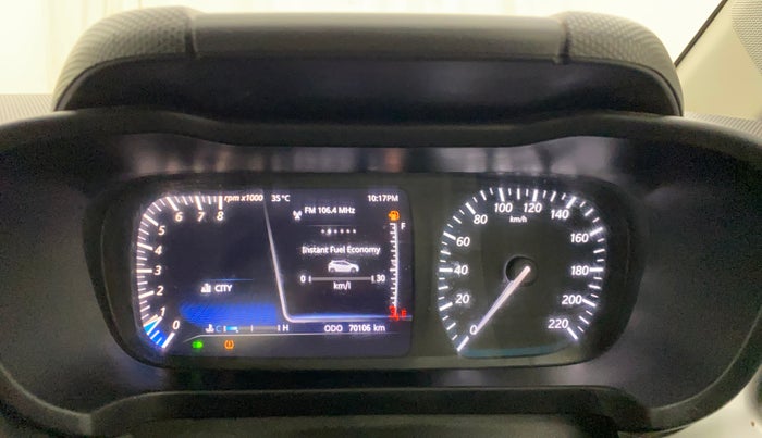 2022 Tata ALTROZ XZ PLUS PETROL, Petrol, Manual, 70,104 km, Odometer Image