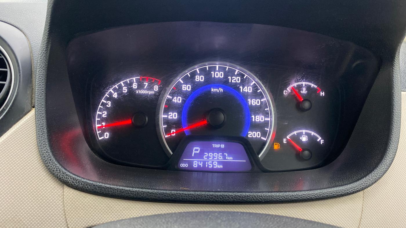 2017 Hyundai Grand i10 SPORTZ (O) AT 1.2 KAPPA VTVT, Petrol, Automatic, 84,158 km, Odometer Image