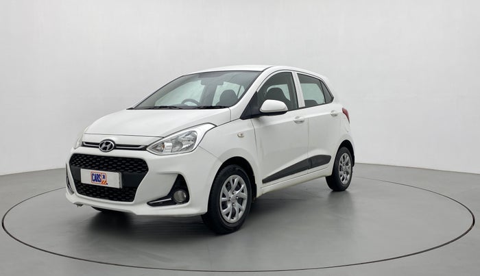 2017 Hyundai Grand i10 SPORTZ 1.2 KAPPA VTVT, Petrol, Manual, 45,854 km, Left Front Diagonal