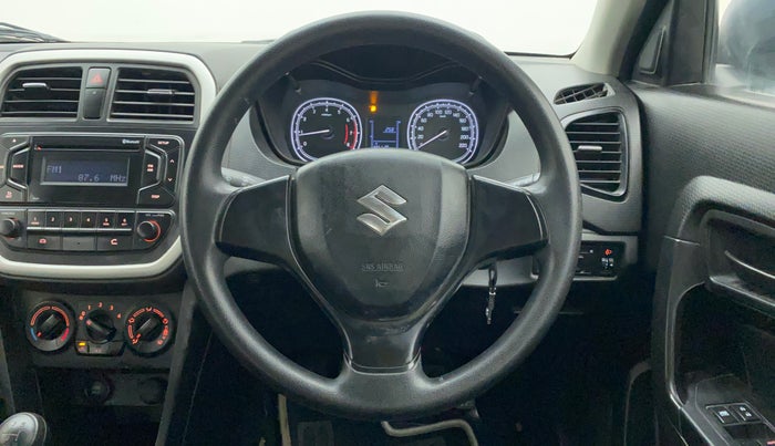2021 Maruti Vitara Brezza LXI, Petrol, Manual, 46,319 km, Steering Wheel Close Up