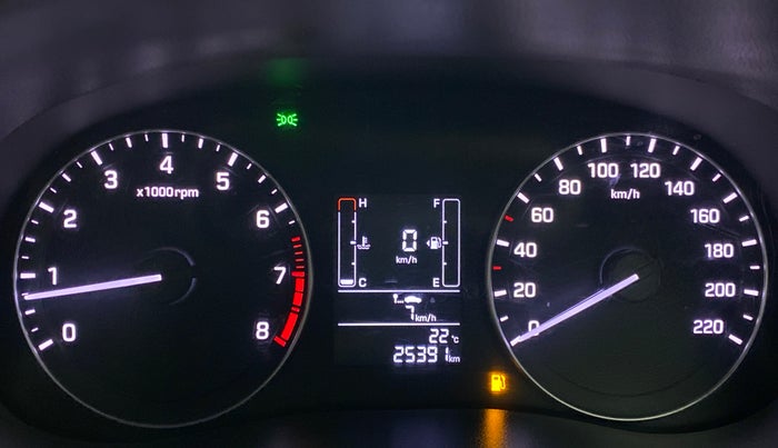 2018 Hyundai Creta 1.6 SX PLUS PETROL, Petrol, Manual, 25,434 km, Odometer Image