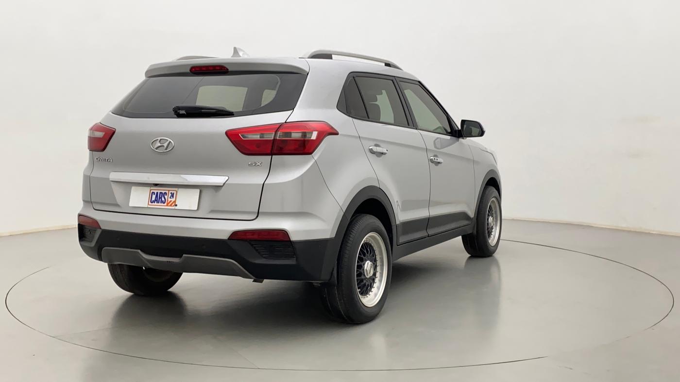 2018 Hyundai Creta 1.6 SX PLUS PETROL, Petrol, Manual, 25,434 km, Right Back Diagonal