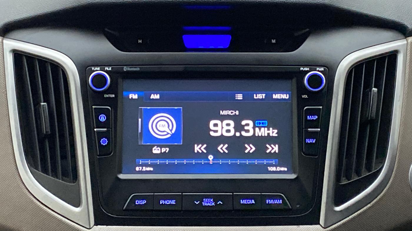 2018 Hyundai Creta 1.6 SX PLUS PETROL, Petrol, Manual, 25,434 km, Infotainment System