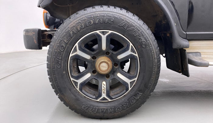 2013 Mahindra Thar CRDE 4X4 BS IV, Diesel, Manual, 65,722 km, Left Front Wheel