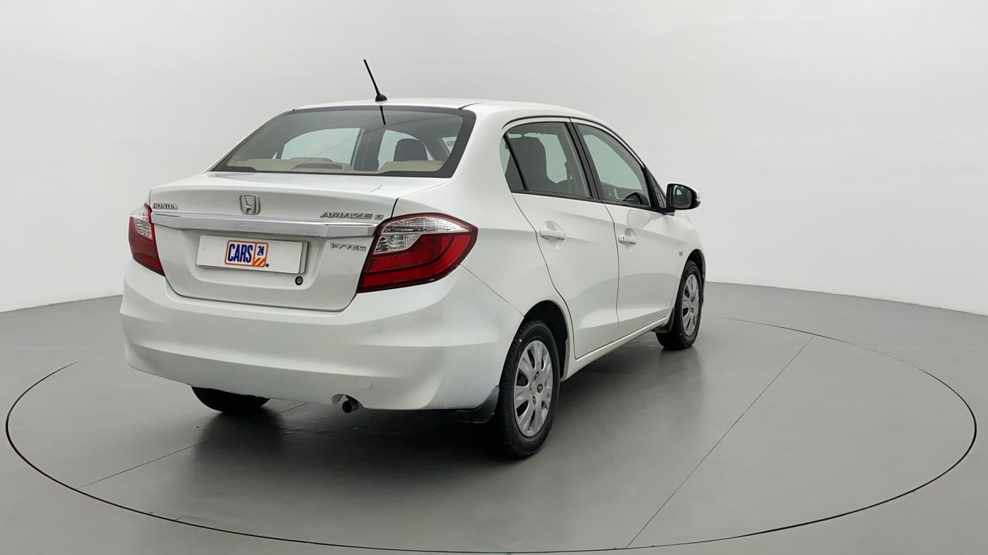 2016 Honda Amaze 1.2 SMT I VTEC, Petrol, Manual, 51,510 km, Right Back Diagonal