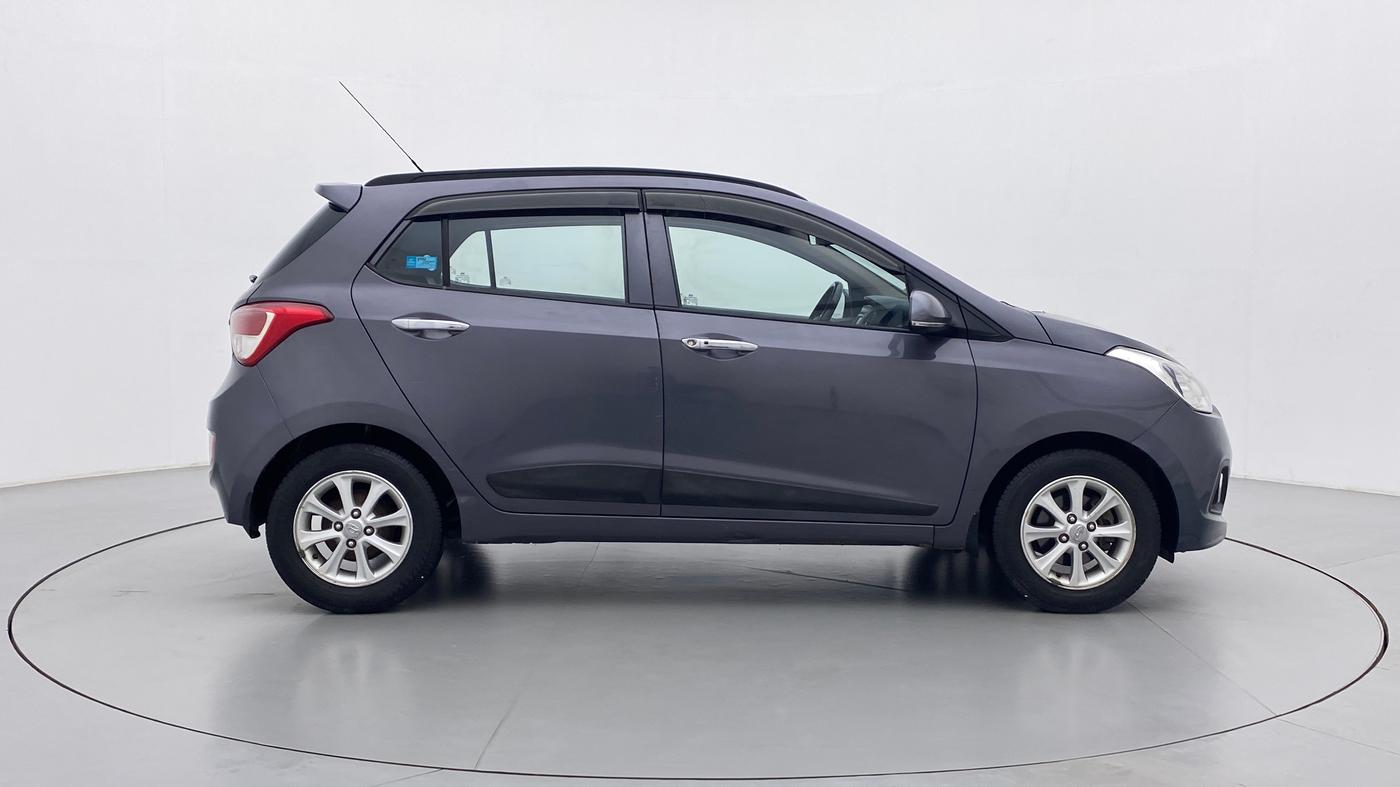 2015 Hyundai Grand i10 ASTA 1.2 AT VTVT, Petrol, Automatic, 67,643 km, Right Side View