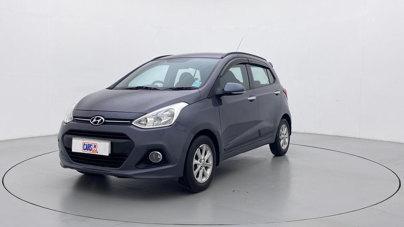 2015 Hyundai Grand i10 ASTA 1.2 AT VTVT, Petrol, Automatic, 67,643 km, Left Front Diagonal