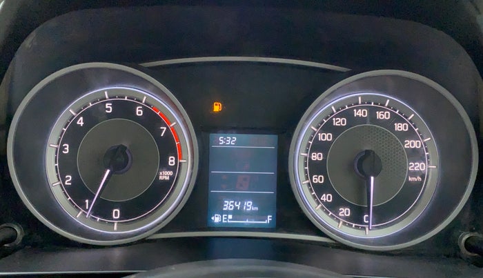 2018 Maruti Dzire VXI, Petrol, Manual, 36,468 km, Odometer Image
