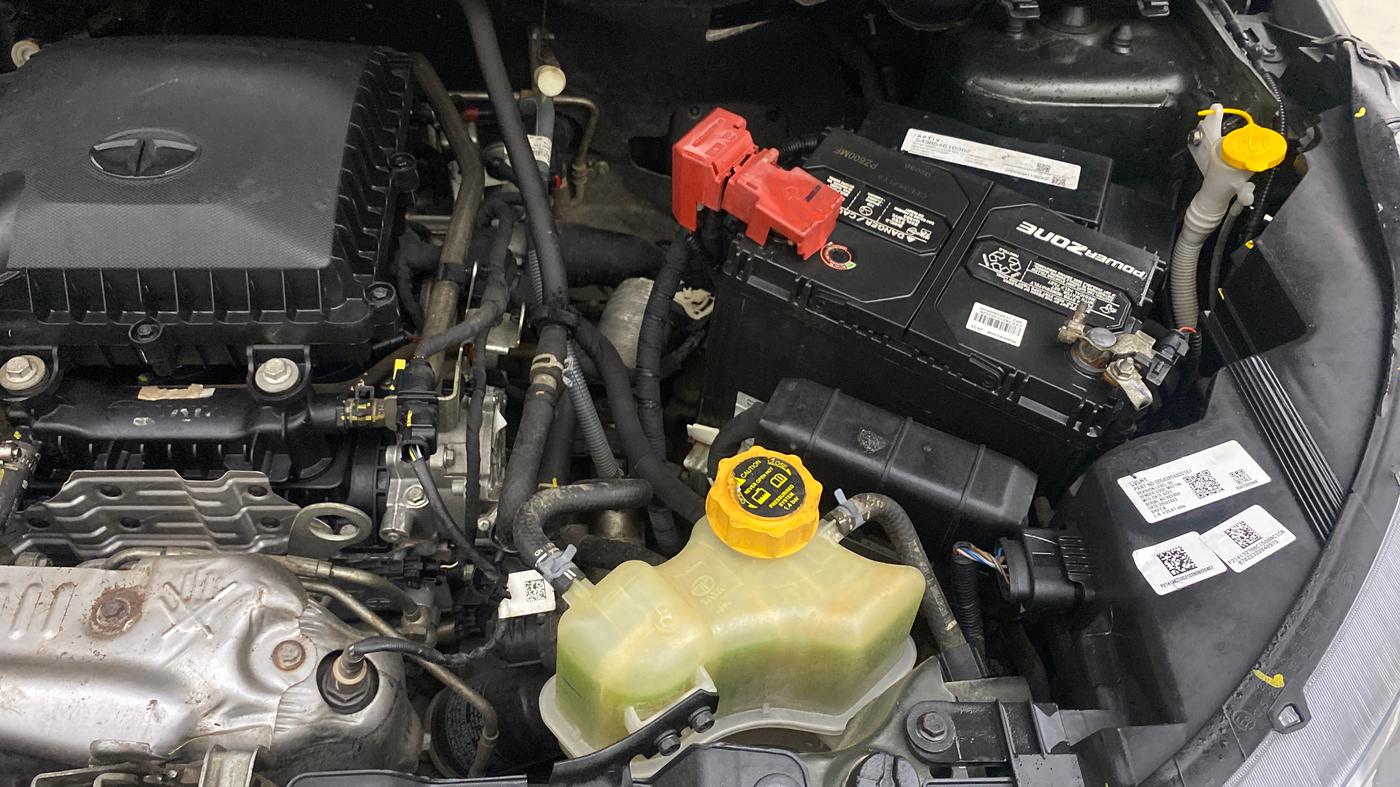 2023 Tata NEXON XM SUNROOF PETROL, Petrol, Manual, 38,495 km, Engine View - Left