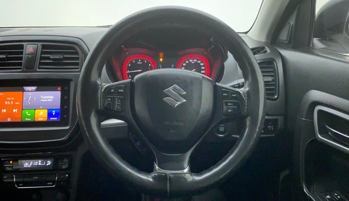 2020 Maruti Vitara Brezza ZXI, Petrol, Manual, 27,862 km, Steering Wheel Close Up