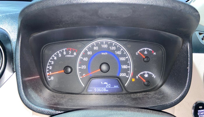 2018 Hyundai Grand i10 ASTA 1.2 KAPPA VTVT, CNG, Manual, 93,597 km, Odometer Image