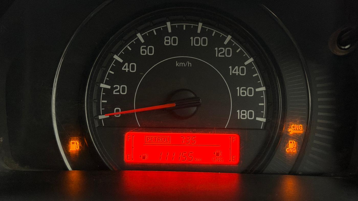 2019 Maruti New Wagon-R LXI CNG 1.0, CNG, Manual, 1,11,144 km, Odometer Image