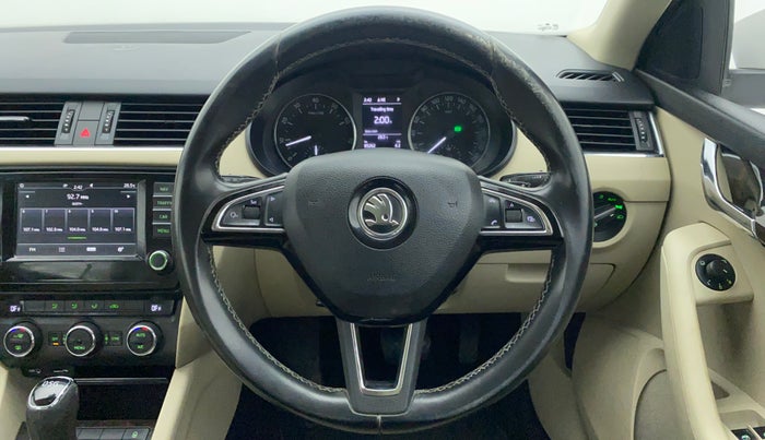 2016 Skoda Octavia 1.8 TSI STYLE PLUS AT, Petrol, Automatic, 85,840 km, Steering Wheel Close Up