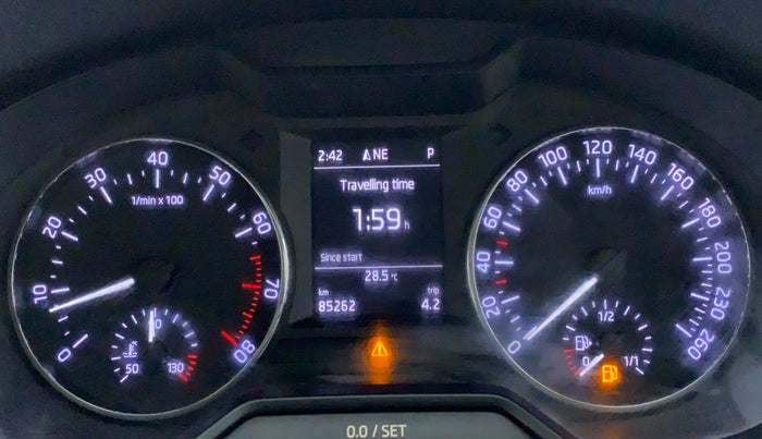 2016 Skoda Octavia 1.8 TSI STYLE PLUS AT, Petrol, Automatic, 85,840 km, Odometer Image