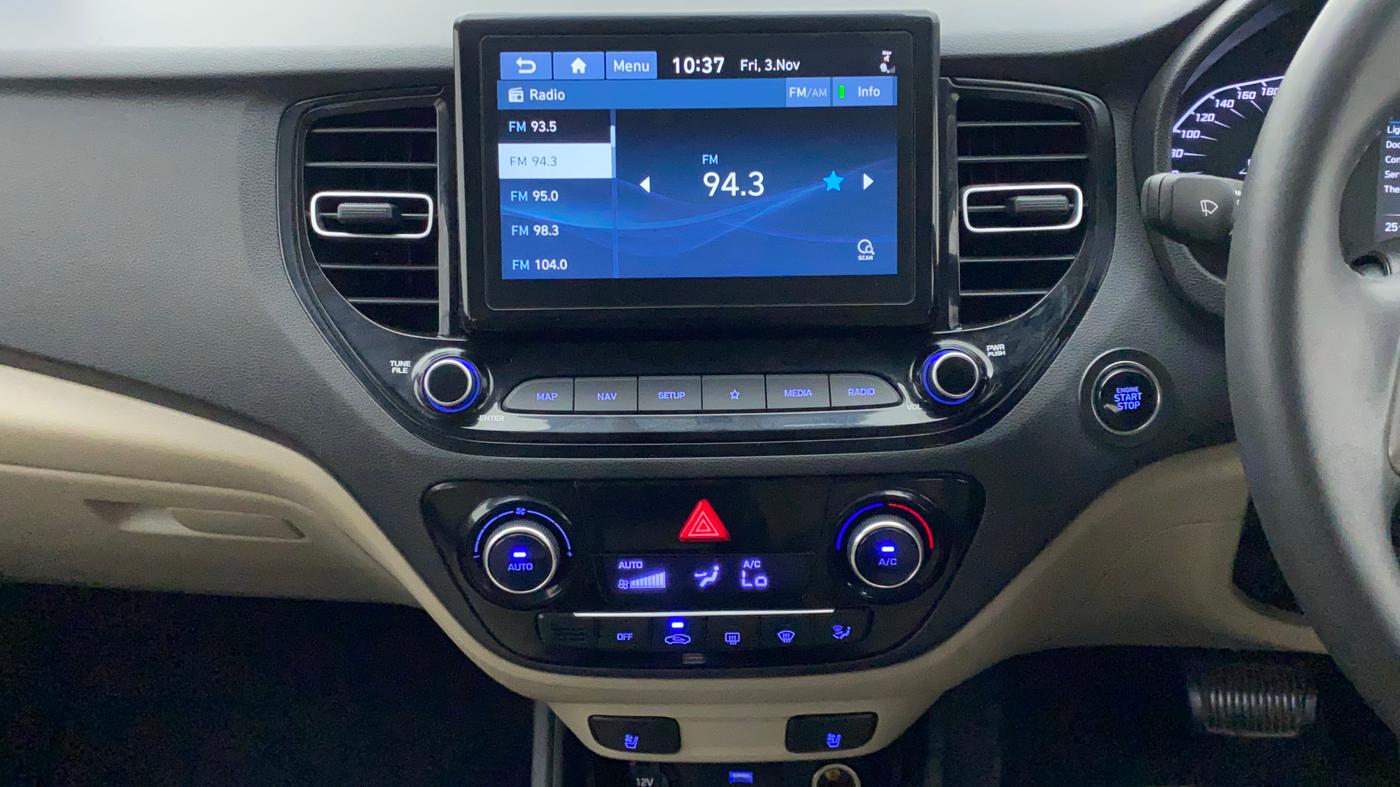2021 Hyundai Verna SX (O) 1.5 VTVT IVT, Petrol, Automatic, 23,796 km, Air Conditioner