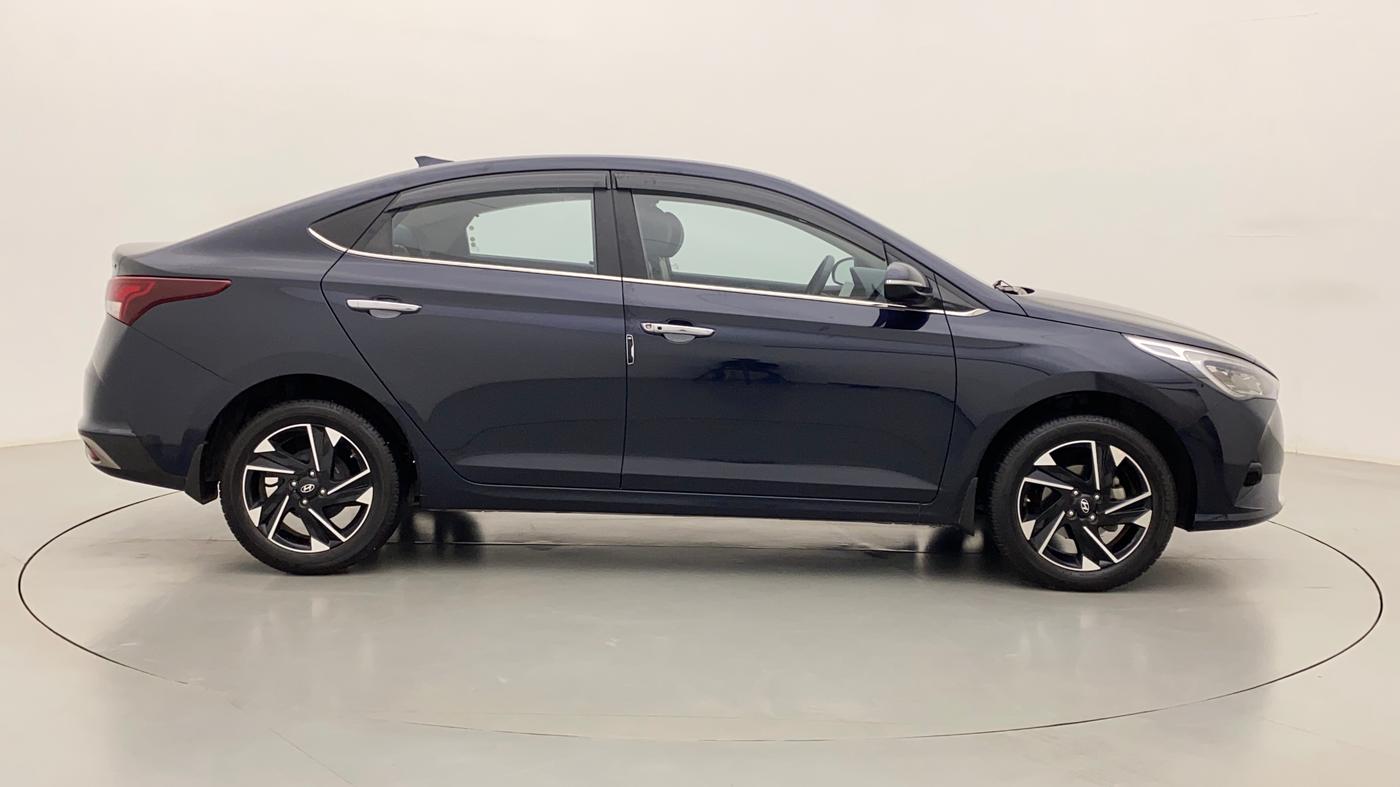 2021 Hyundai Verna SX (O) 1.5 VTVT IVT, Petrol, Automatic, 23,796 km, Right Side View