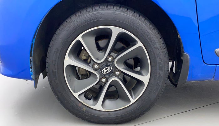 2017 Hyundai Grand i10 ASTA 1.2 KAPPA VTVT, Petrol, Manual, 61,780 km, Left Front Wheel