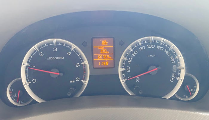 2013 Maruti Ertiga ZDI, Diesel, Manual, 60,730 km, Odometer Image
