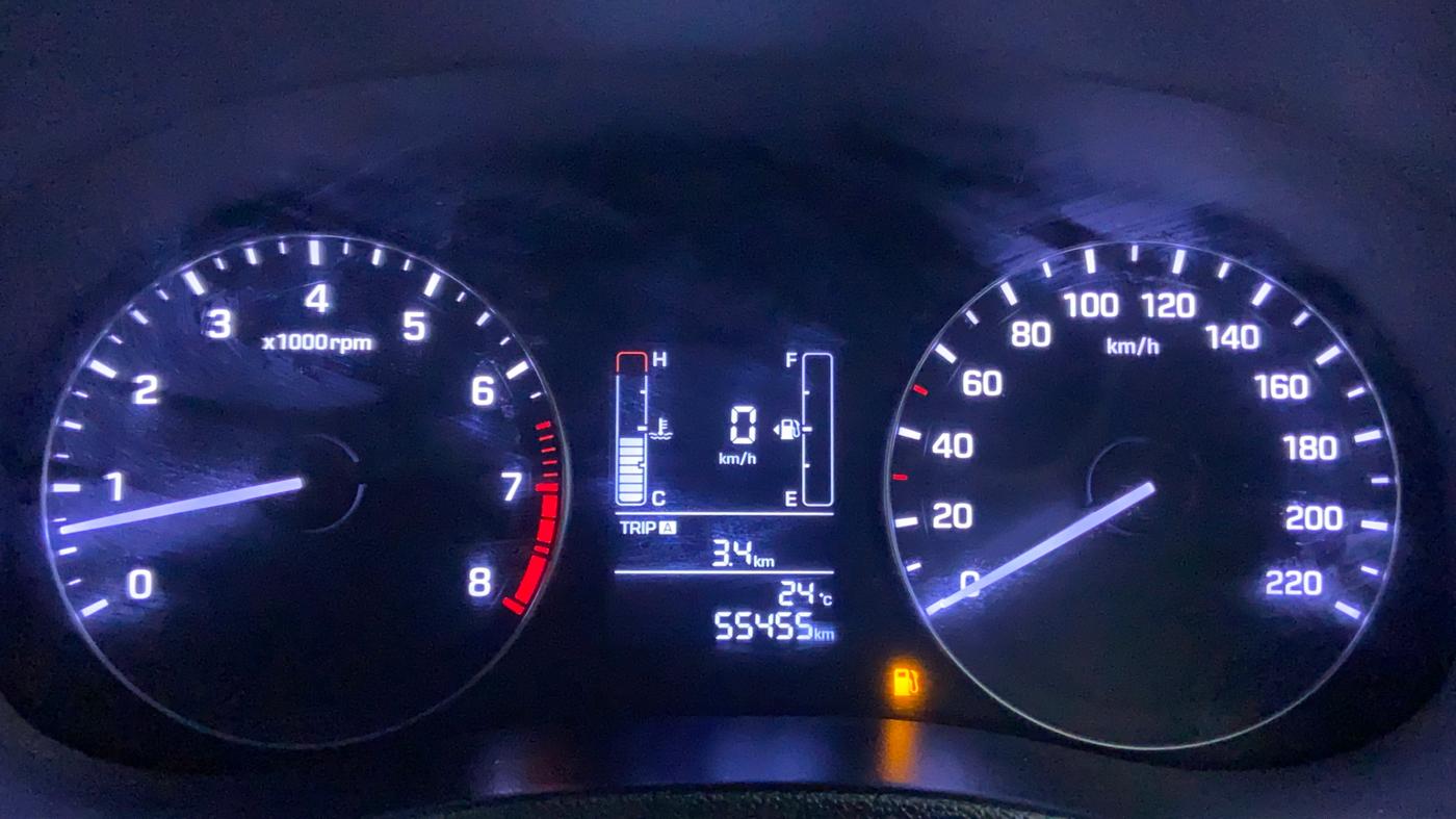 2015 Hyundai Creta 1.6 SX PLUS PETROL, Petrol, Manual, 55,546 km, Odometer Image